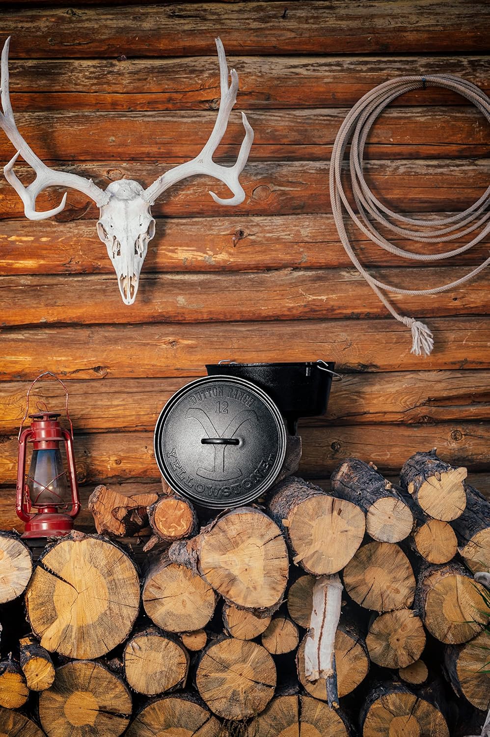 12" Deep Camp Dutch Oven, Black B987