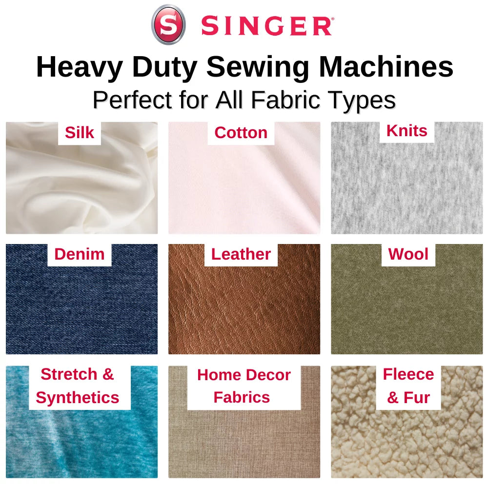 Heavy Duty Sewing Machine with 97 Stitch Applications X474