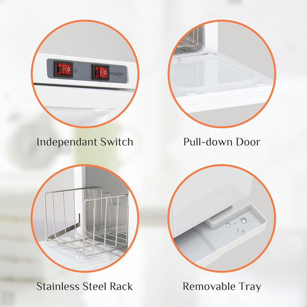 Black Aluminum Towel Warmer Cabinet D186706