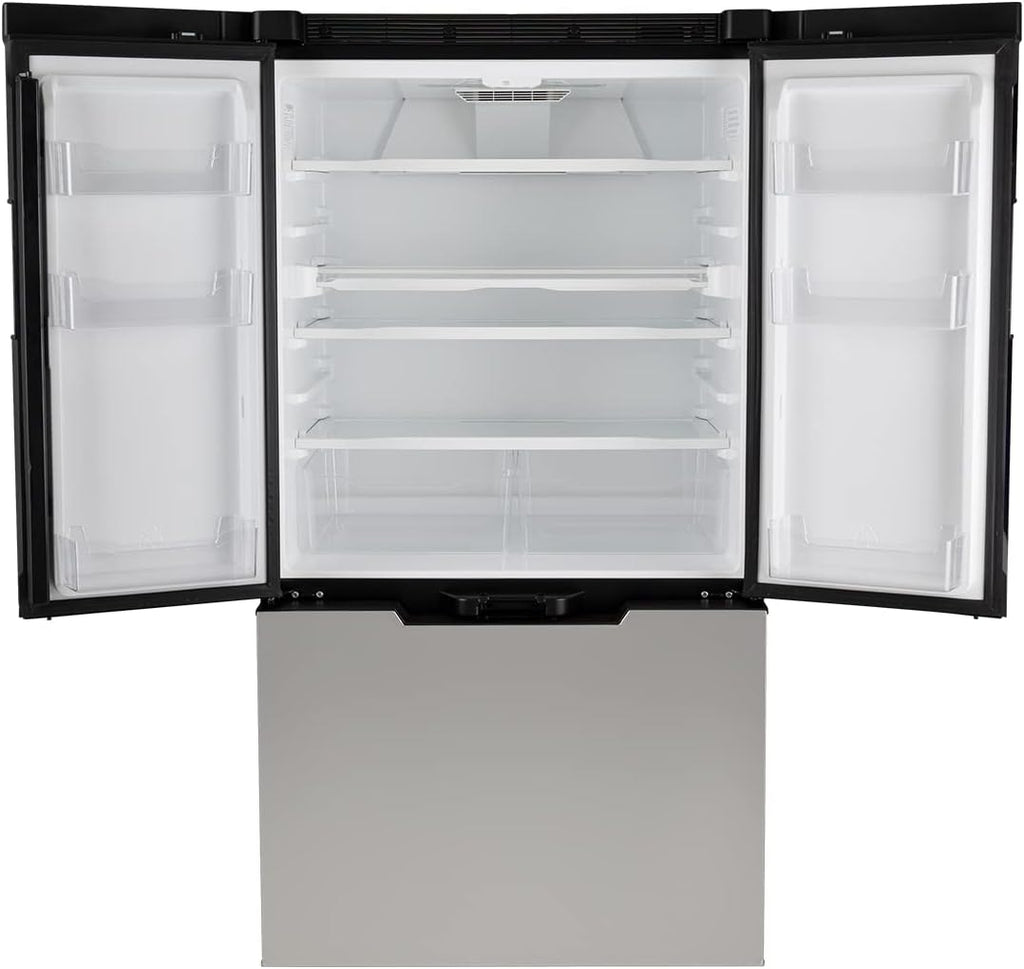 Stainless Steel DC Compressor RV Refrigerator with French Doors - 20 cu. ft. G29447