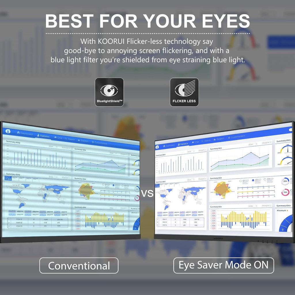24 Inch FHD 1080p IPS 75Hz Computer Monitor B392