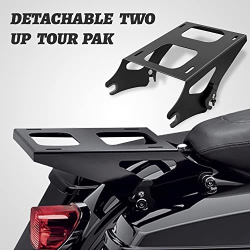 Black Detachable Luggage Rack V455