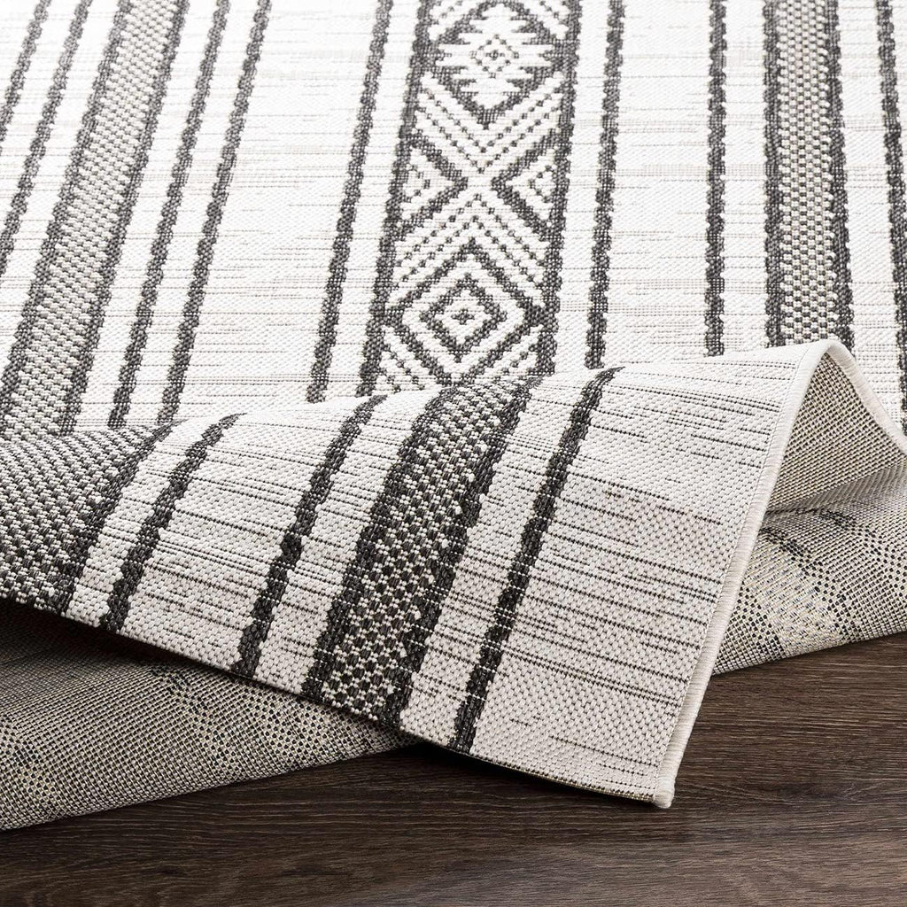5x7 Medium Gray Area Rug U814159