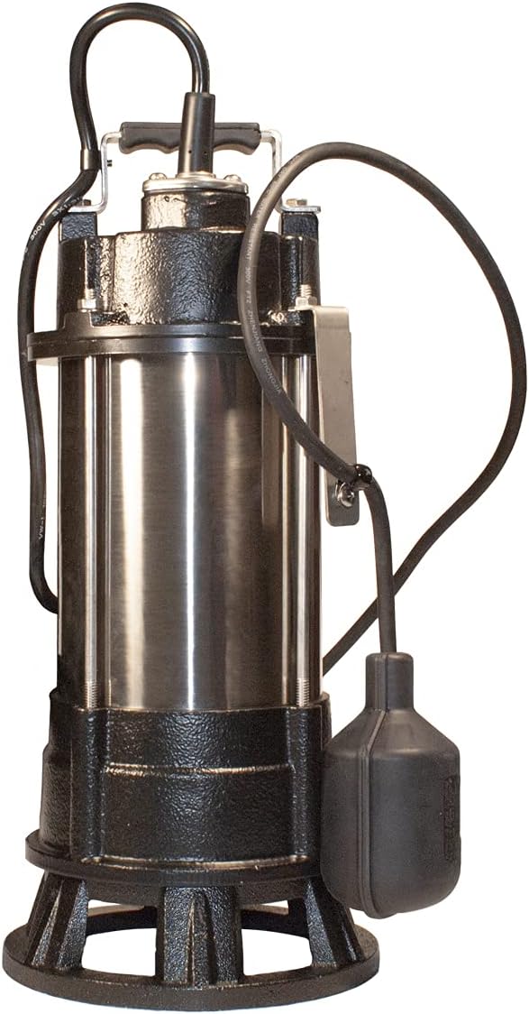 3/4HP Stainless Steel Sewage Grinder Pump F712