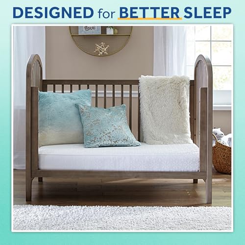 Cotton Cover 2-Stage Waterproof Baby Crib Mattress Y83592