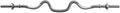 Triceps and Biceps Combo Curl Bar for 1-inch Weight Plates K182
