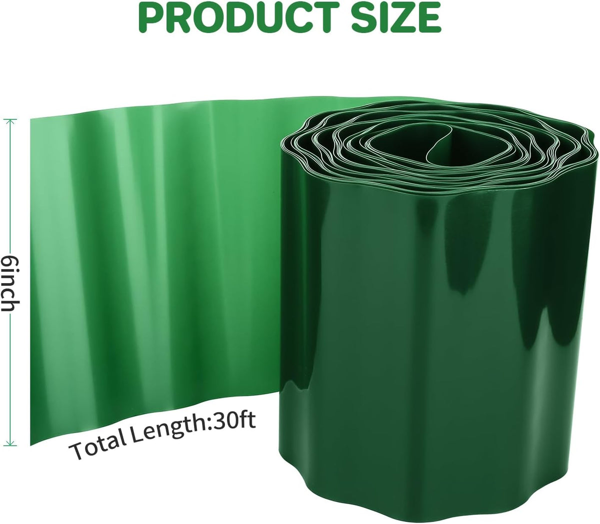 30ft x 6 inch Garden Lawn Edging L57210