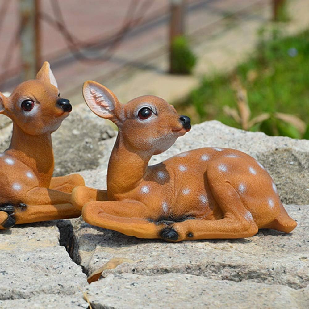 Sika Deer Garden Sculpture Statue G72981