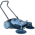 38" Walk Behind Push Sweeper with Triple Power Side Brooms F8277
