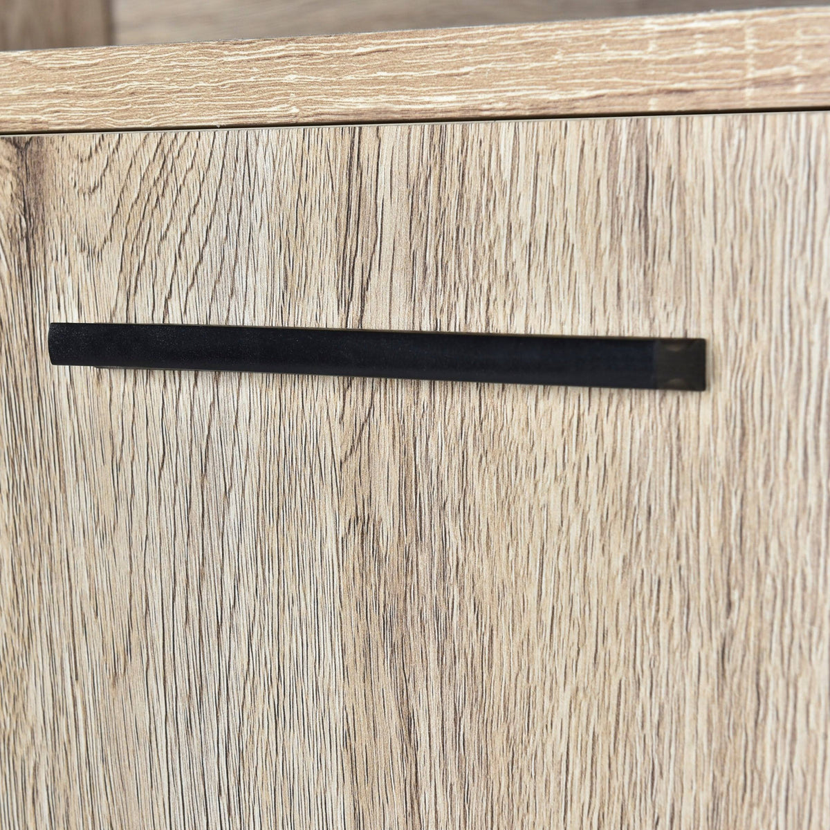Sonoma Grey Oak + Wenge Cabinets F79681