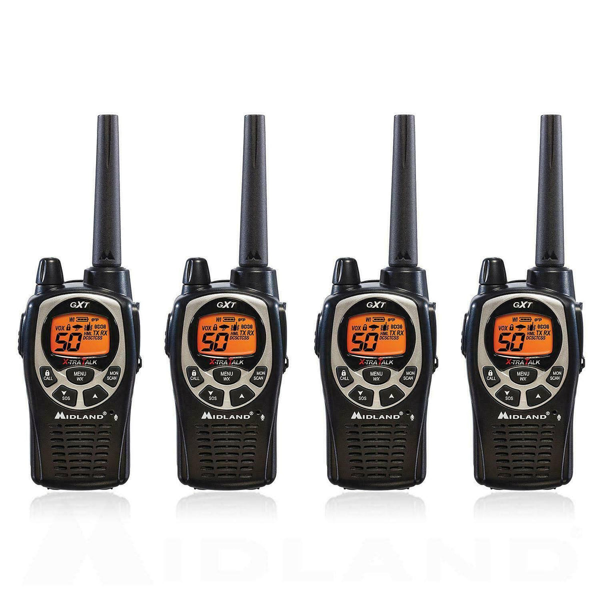 Black Two Way Radio 4 Pack M298382