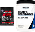 Whey Protein Powder and Creatine Monohydrate Powder H626