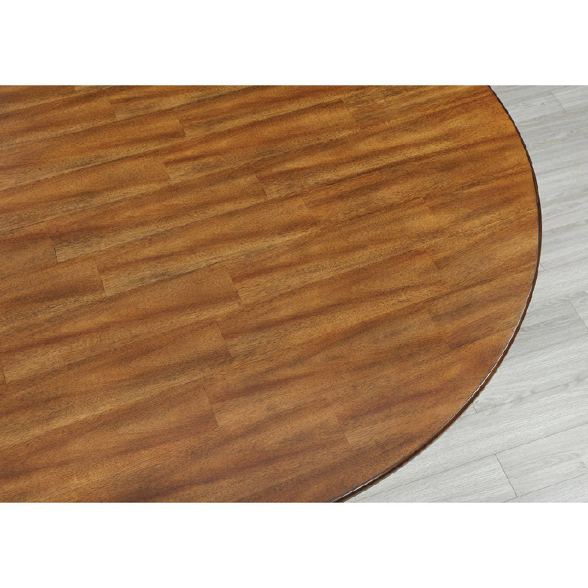 Dark Brown Oak Round Table G8231