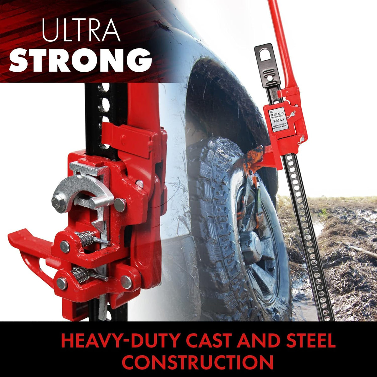60 inch Steel Floor Jack F318176