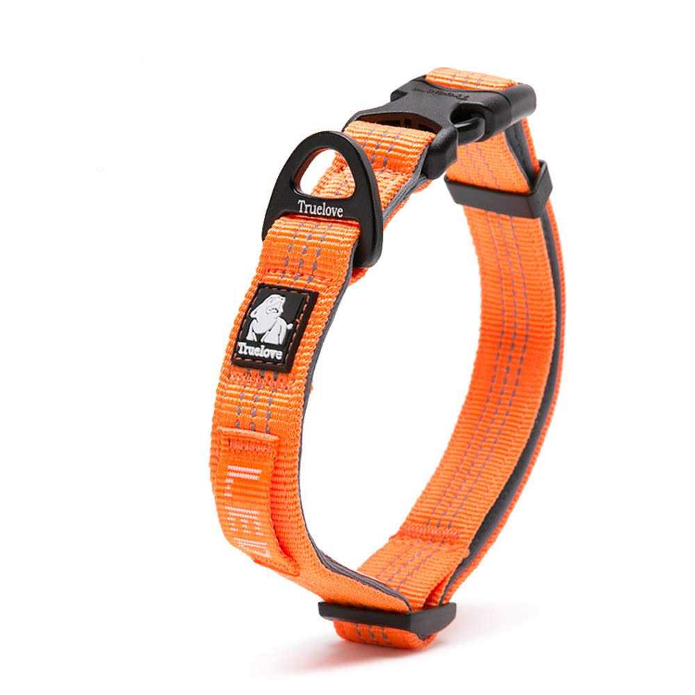 3M Reflective Dog Collar with Aluminum Leash Attachment Z14795