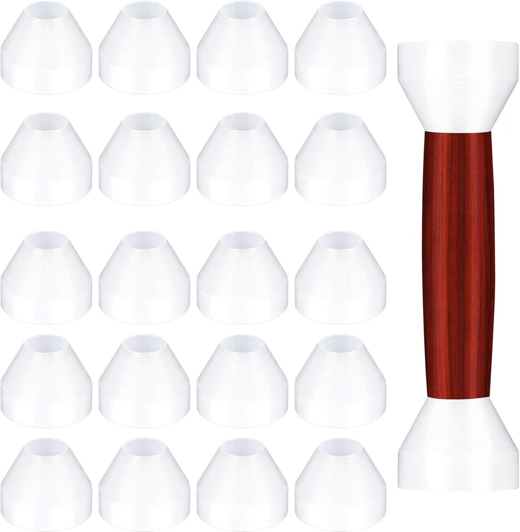 20 Pack White Non-Stick Pen Bushings A7558