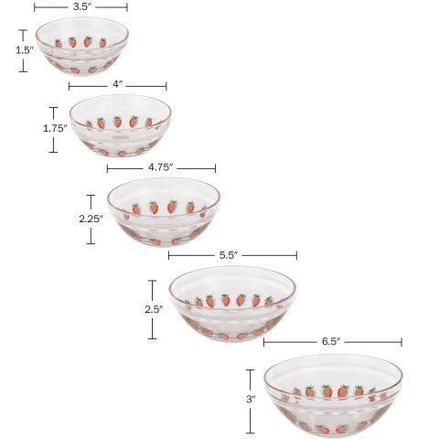 20-Piece Glass Food Storage Bowl and Lids Set R983