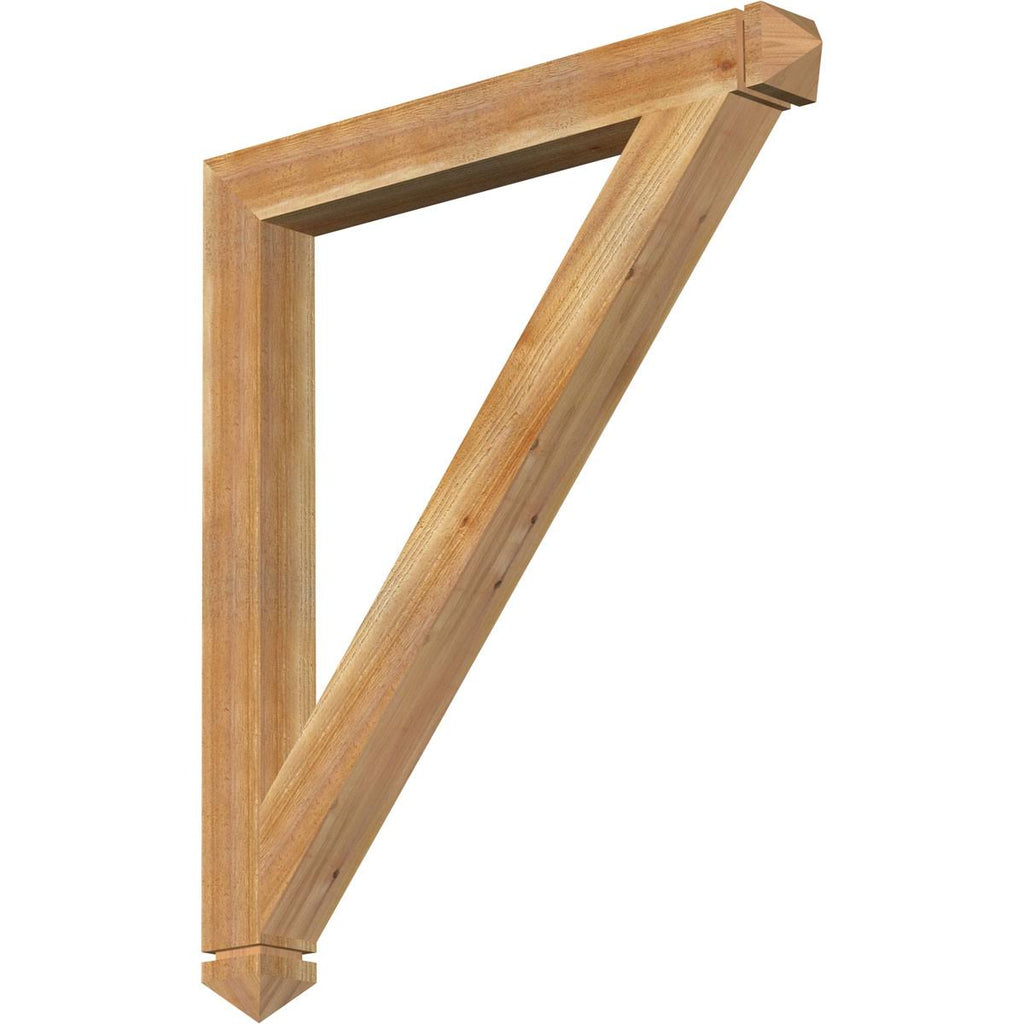Traditional Rough Sawn Cedar Bracket Z807