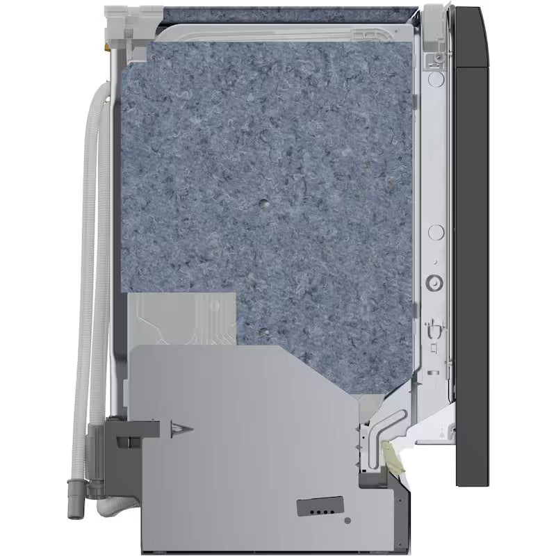 Black 24 in. Smart Dishwasher with Stainless Steel Tub C8359
