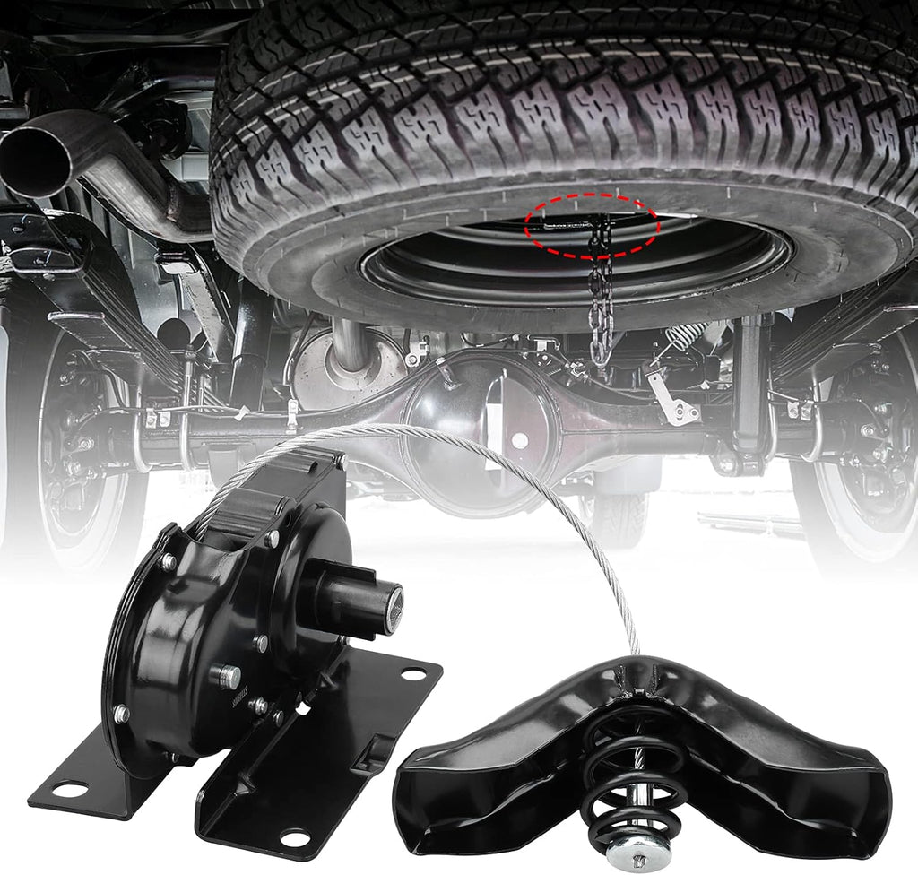 Spare Tire Hoist Wheel Carrier Winch V5937