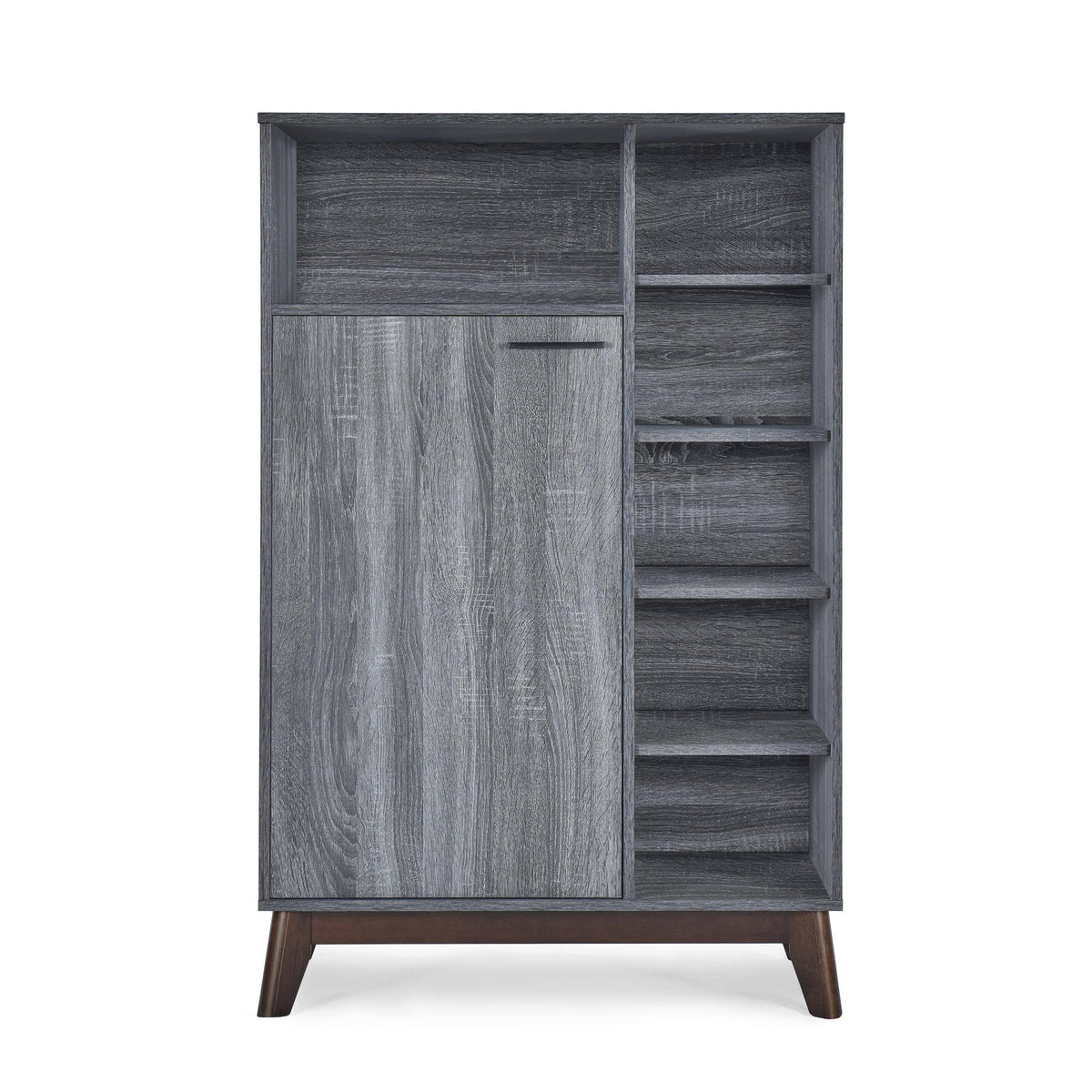 Sonoma Grey Oak + Wenge Cabinets F79681