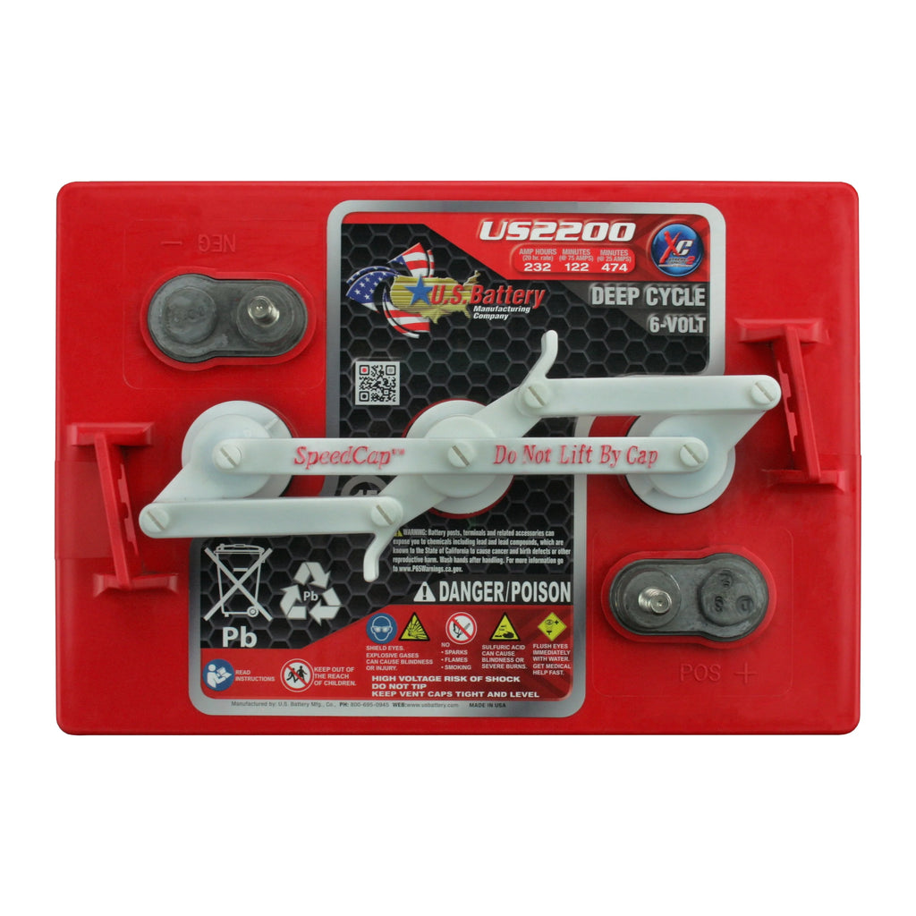 6V Deep Cycle Battery 4 Pack P1392