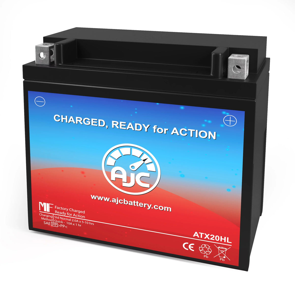12V Motorcycle Replacement Battery X939536