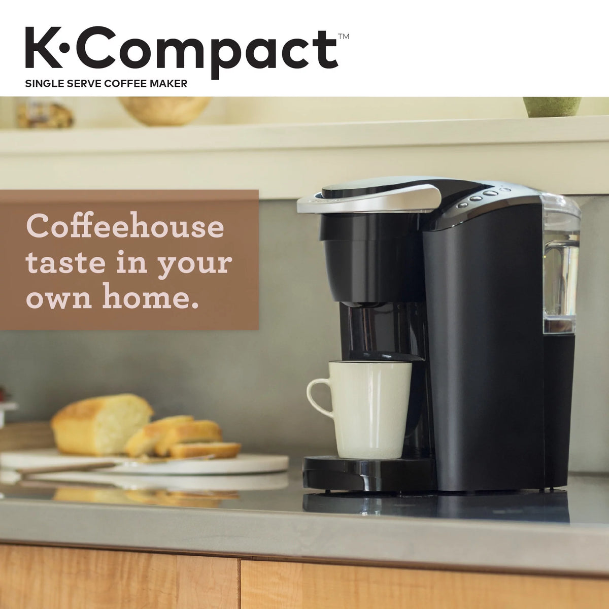 Black Single-Serve K-Cup Pod Coffee Maker Y8454