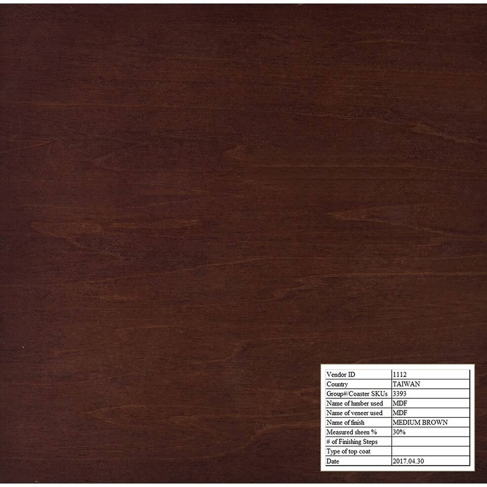 Medium Brown Curio Cabinet O266