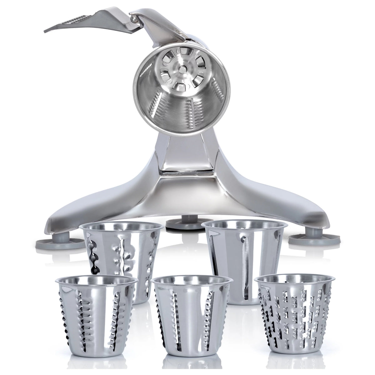 Heavy Duty Vegetable Chopper & Food Processor with Stainless Steel Shredders E870321