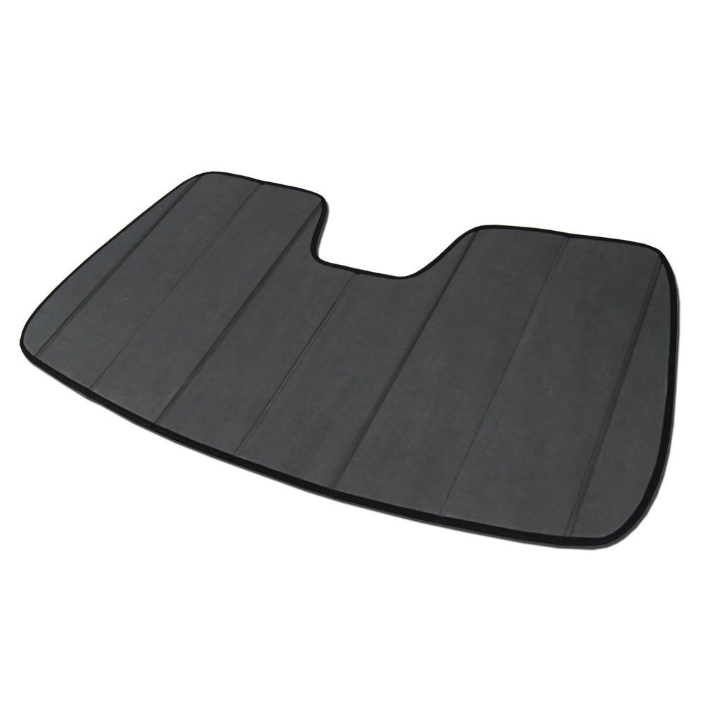 Silver and Grey Windshield Sun Shade Protector for 2018-2021 Toyota Tundra, 1 pcs Set N2996
