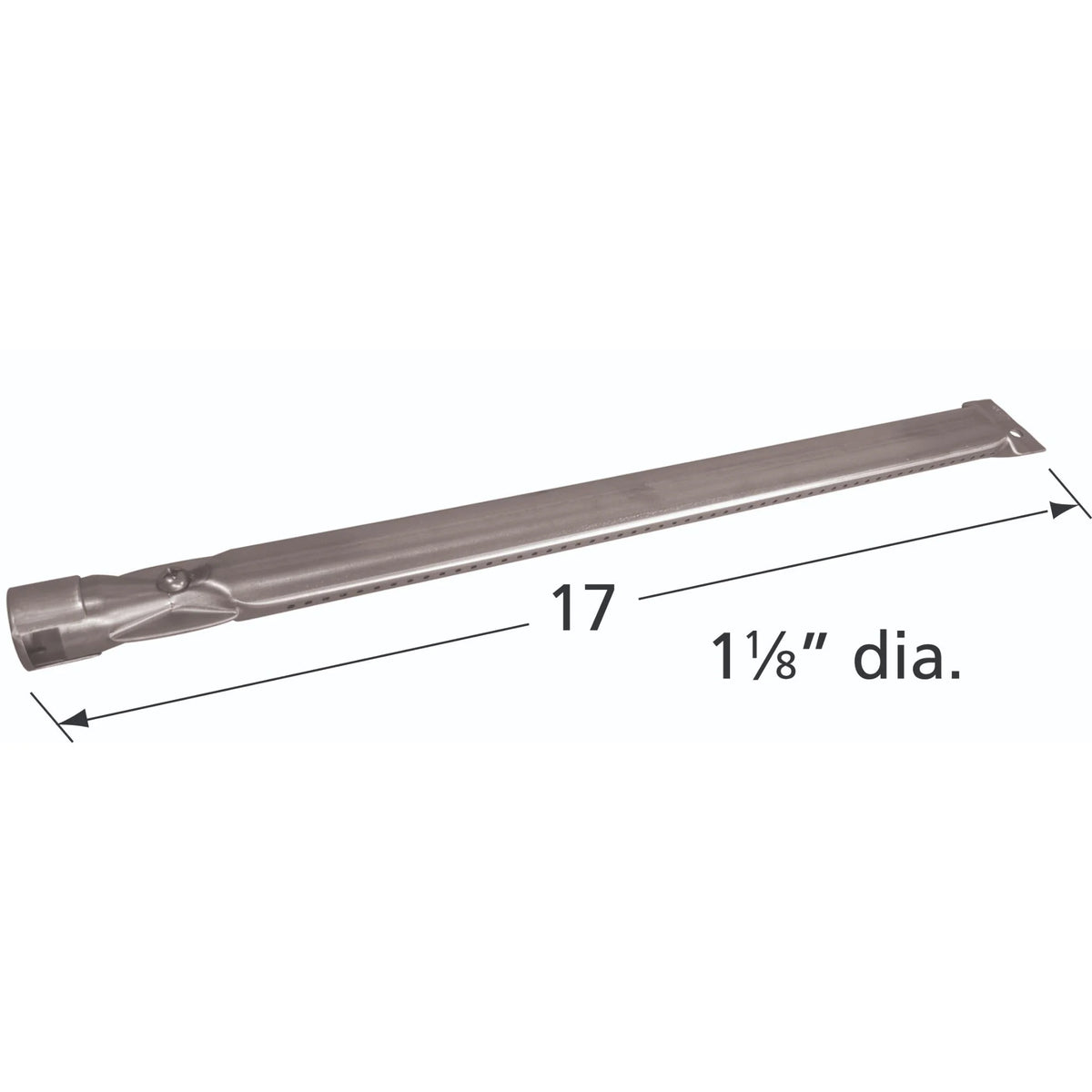 17" Stainless Steel Burner for Gas Grills J93185