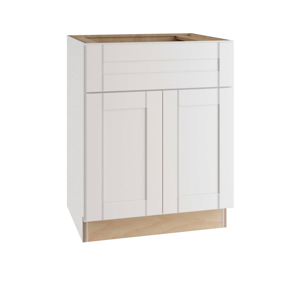 Vesper White Shaker Assembled Plywood Base Kitchen Cabinet with Soft Close V224