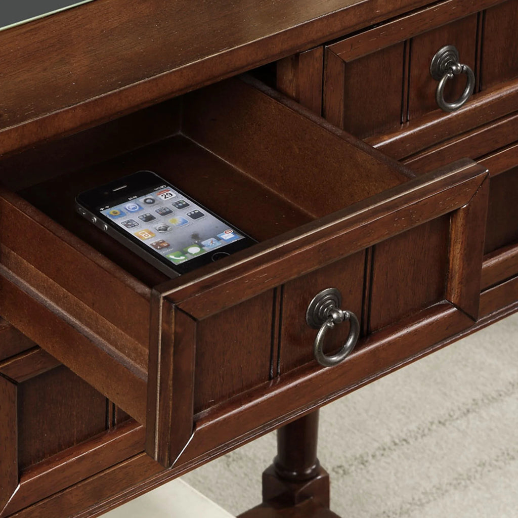 3 Drawer Hall Table with Shelf Y1259