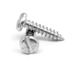 Sheet Metal Screw Slotted Pan Head Type A Low Carbon Steel Zinc Plated Pk 1500 B82517