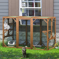 Outdoor Cat House Enclosure Catio T29296