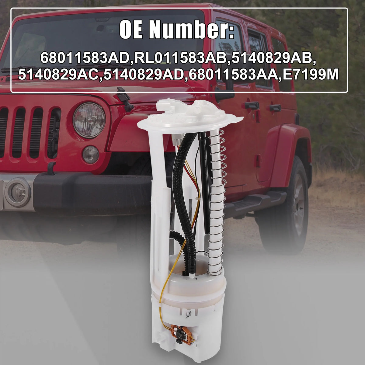 Electric Fuel Pump Module Assembly with Sending Unit O2566