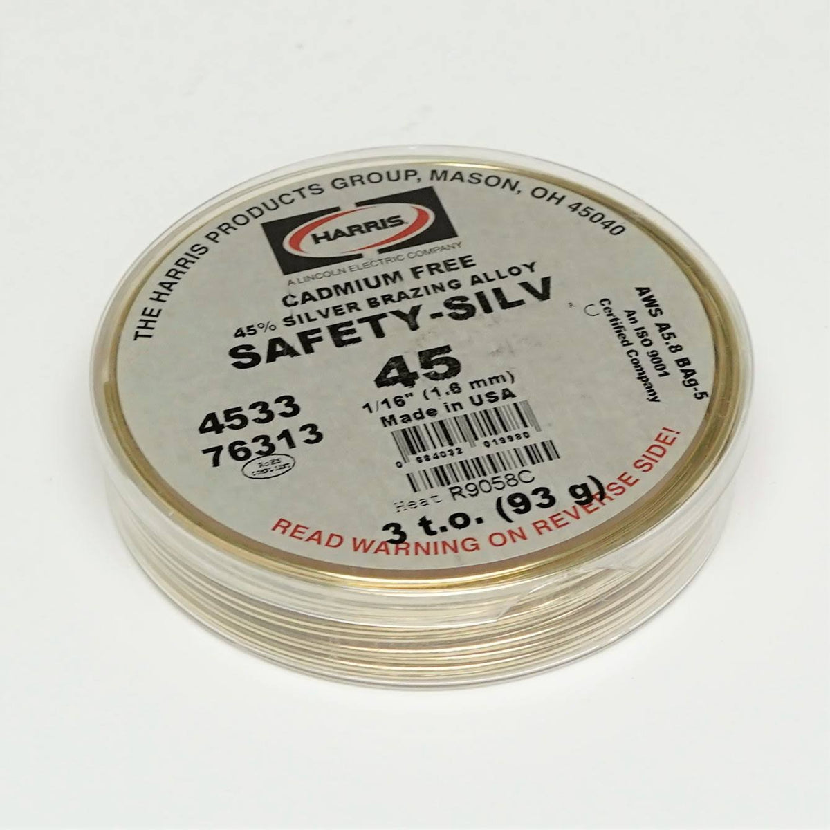 Silver Solder Brazing Alloy G95047