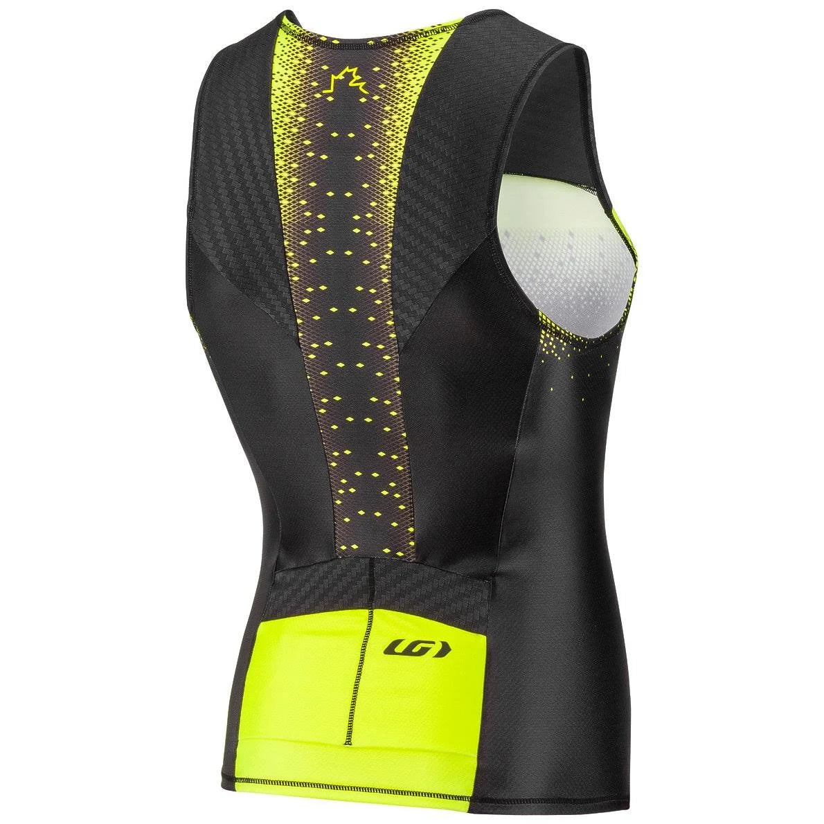 Men's Tri Course Sleeveless Black M Y819