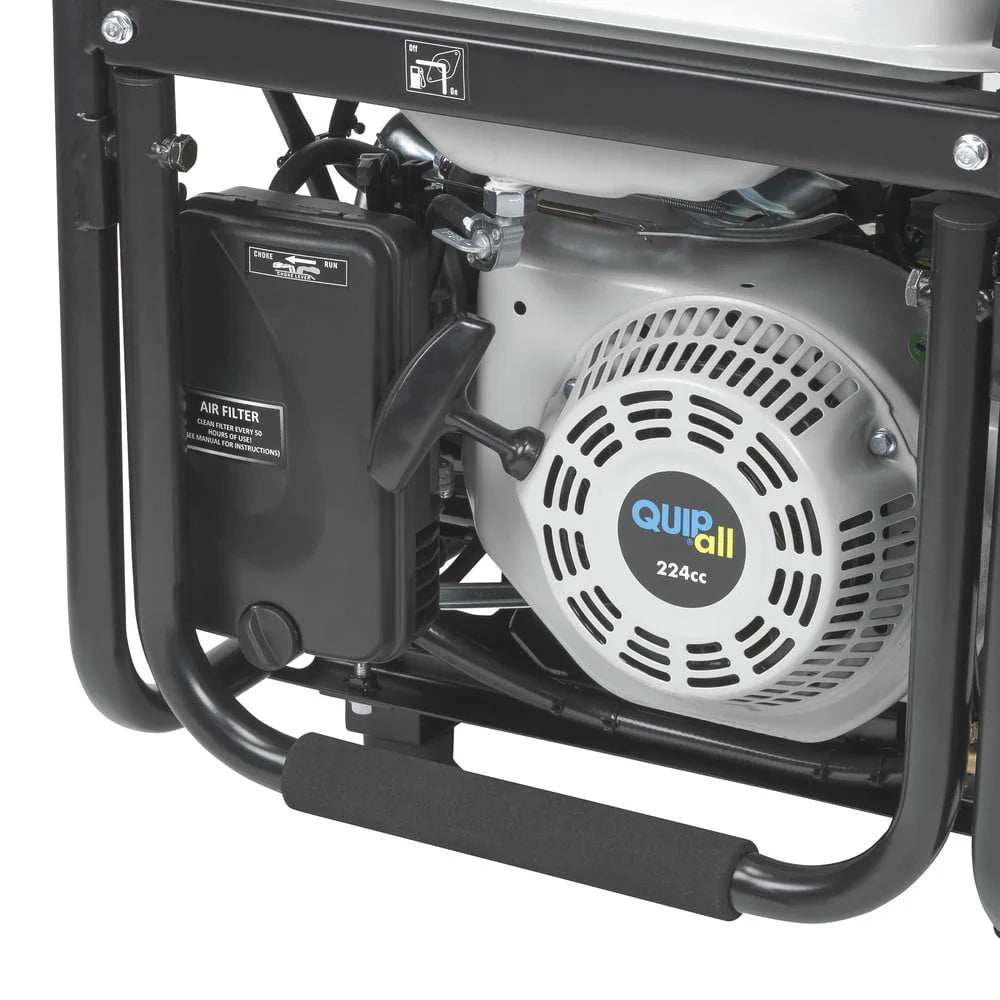 Portable Dual Fuel Gas Generator with Electric Start D590796