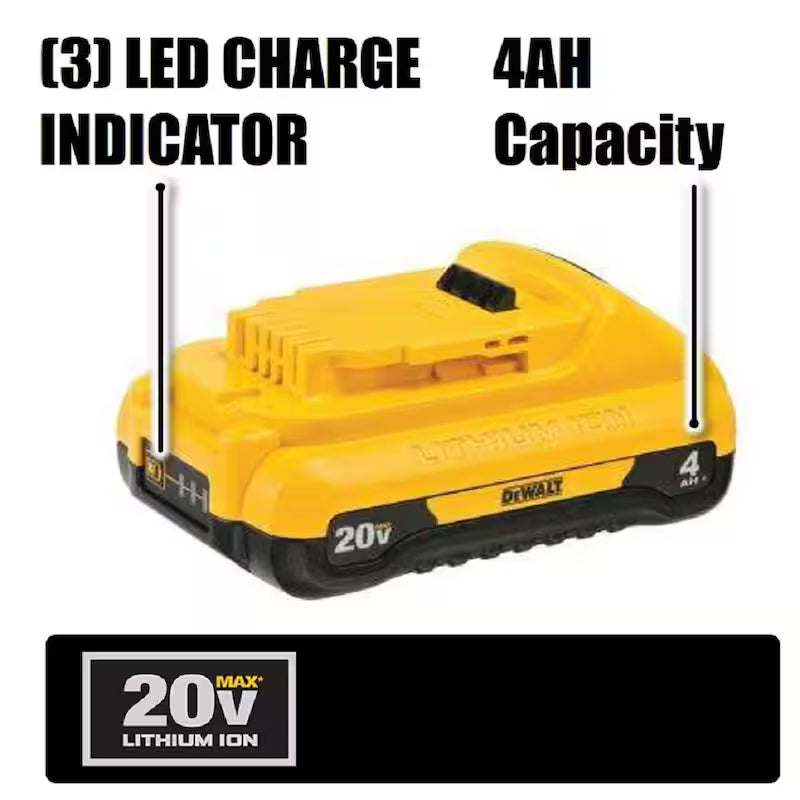 20V MAX Lithium-Ion 4.0Ah Compact Battery Pack 10-Pack P5949