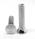 7/16x22-14 x 3x22 Coarse Thread Grade 5 Plow Bolt #3 Flat Head Medium Carbon Steel Zinc Plated Pk 100 O429287