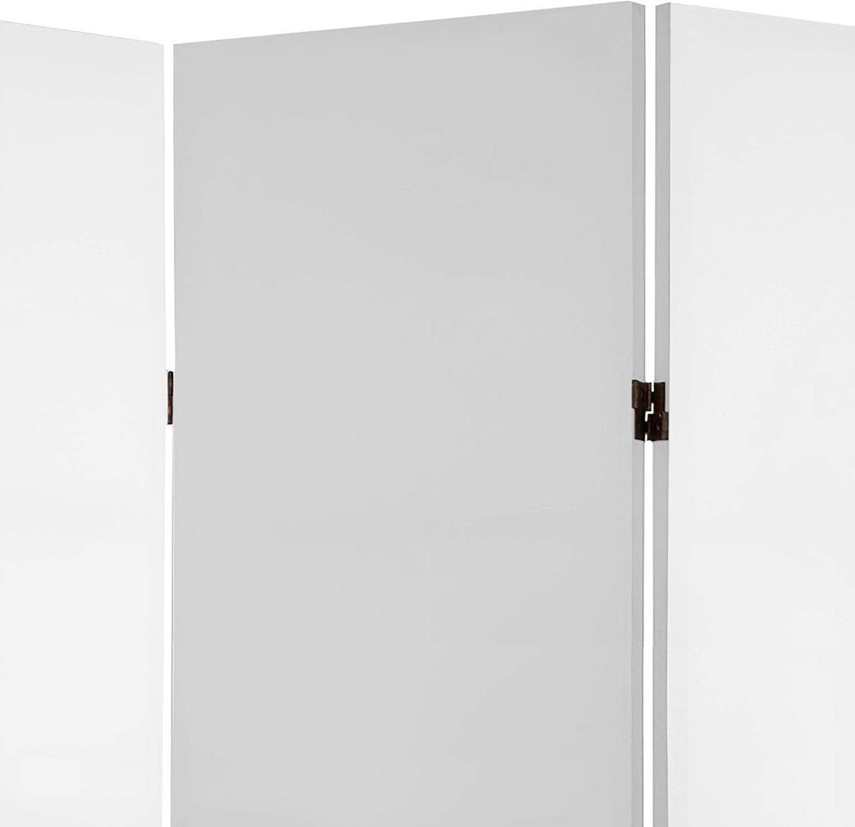 White 4 Panel Canvas Room Divider W1404