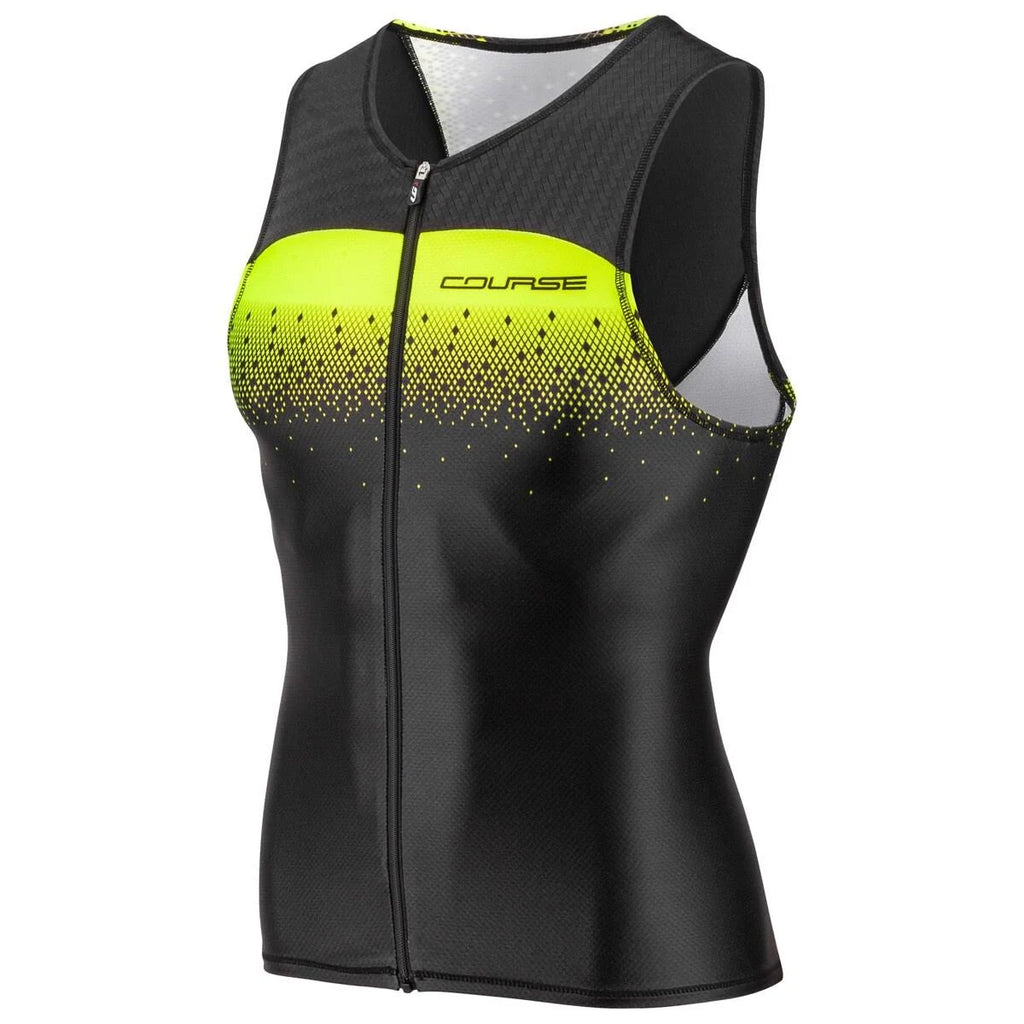 Men's Tri Course Sleeveless Black M Y819