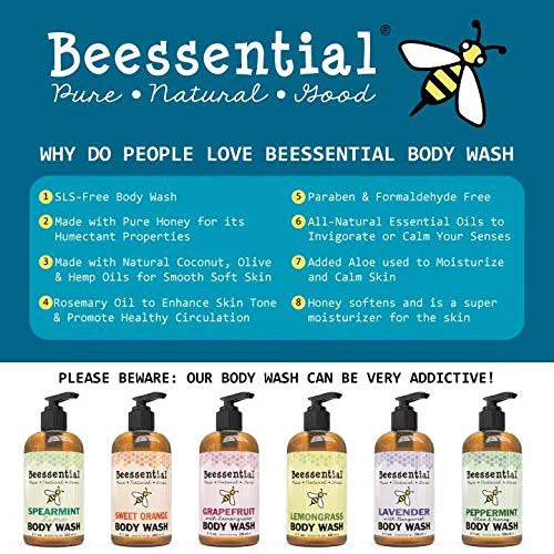 Peppermint Sulfate-Free Body Wash 16 oz H654418