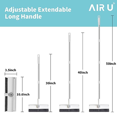 Floor Scrub Brush with Long Handle, Stiff Bristle G950
