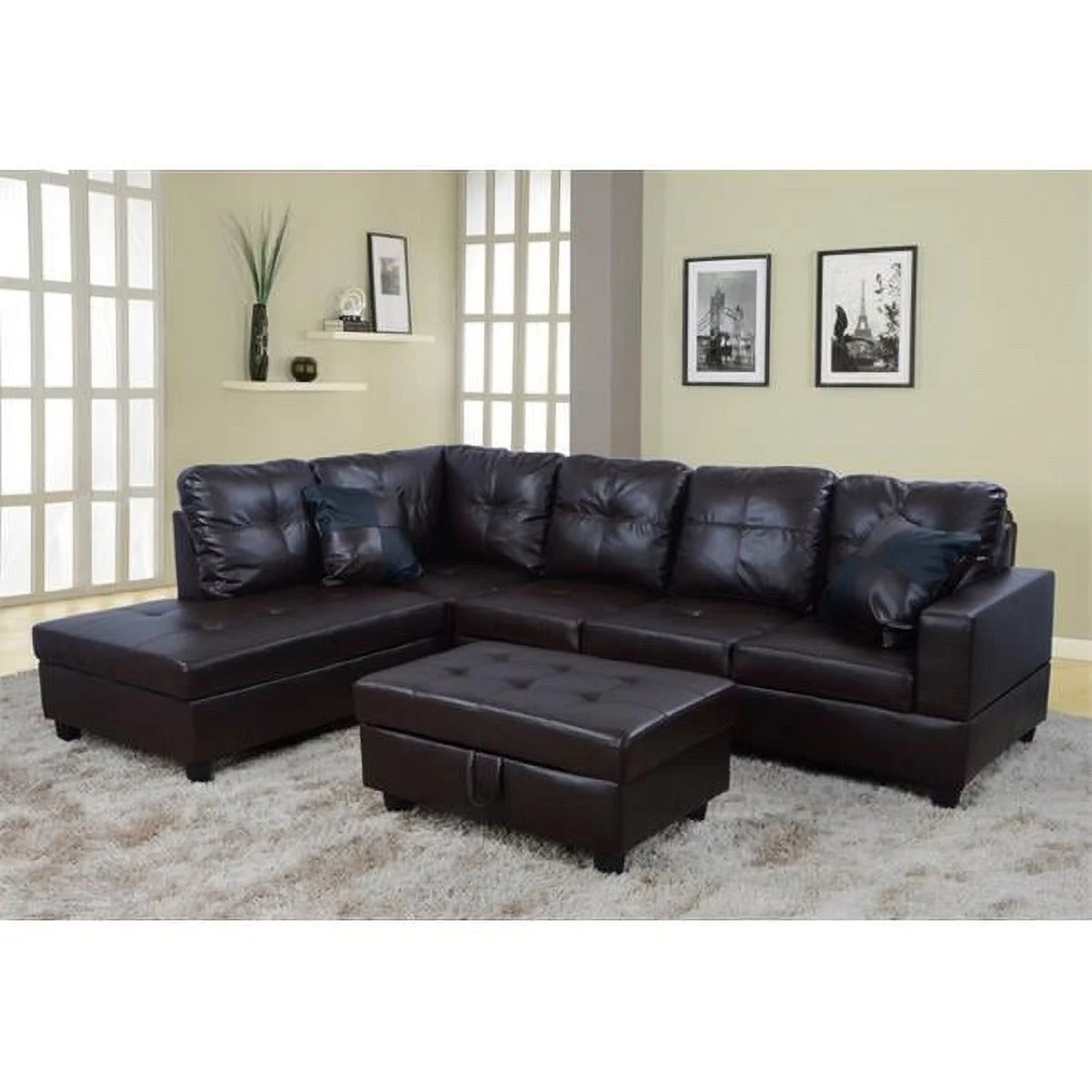 Left Hand Facing Sectional Sofa I5313