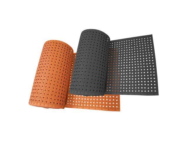 Red 34 in. x 10 ft. Nitrile Non-Slip Rubber Mat T59718