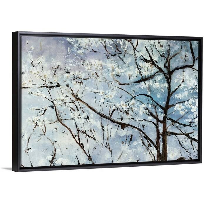 Black Float Frame Canvas Art Y437
