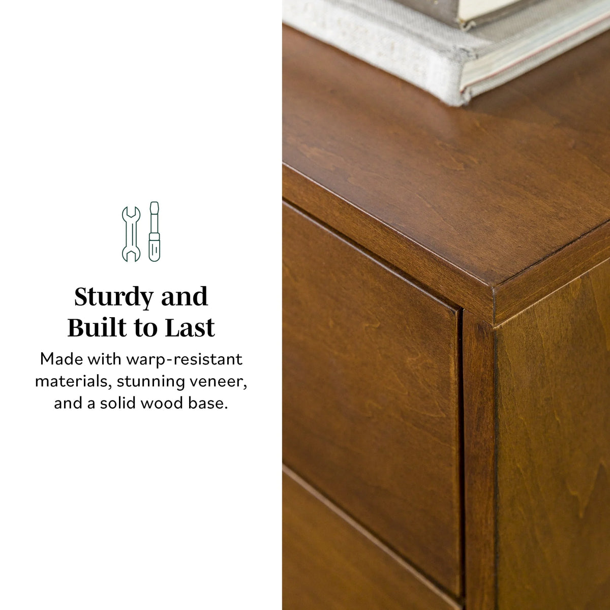 Mid Century 3-Drawer and 2-Door Sideboard K626771